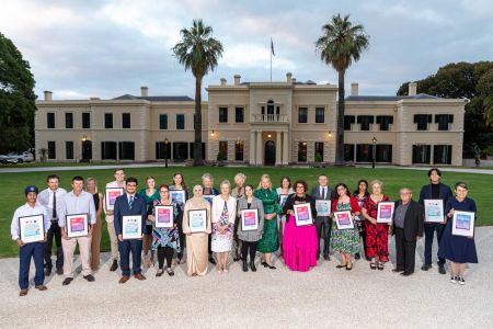 Image of all winners at the 2024 Citizen of the Year Awards