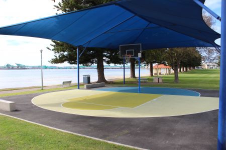 Port Lincoln foreshore basketball court