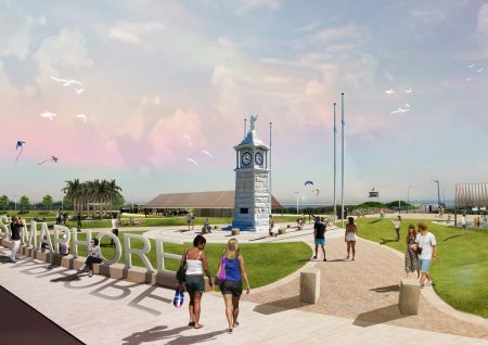 Artist impression of Semaphore Foreshore main entry
