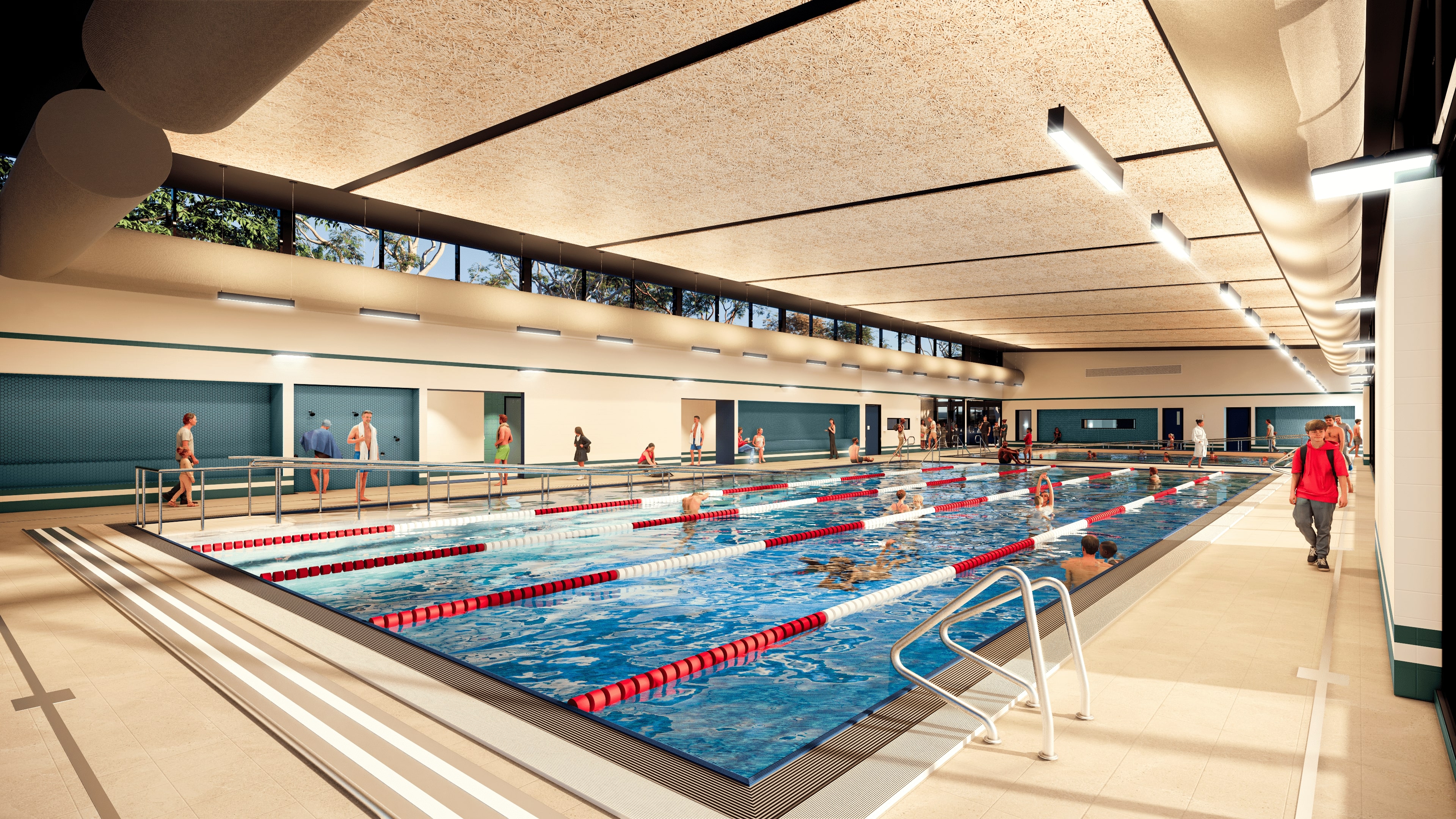 Salisbury Aquatic Centre indoor pool